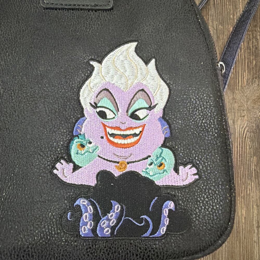 Disney Villains Ursula & Vanessa Chibi Portrait Convertible Mini Backpack - Picture 2 of 13